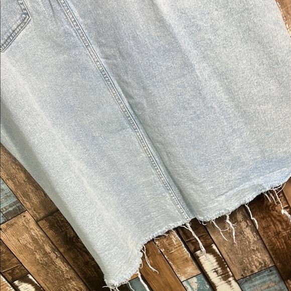 Ava & Viv A-line Light Blue Denim Skirt - Picture 14 of 15